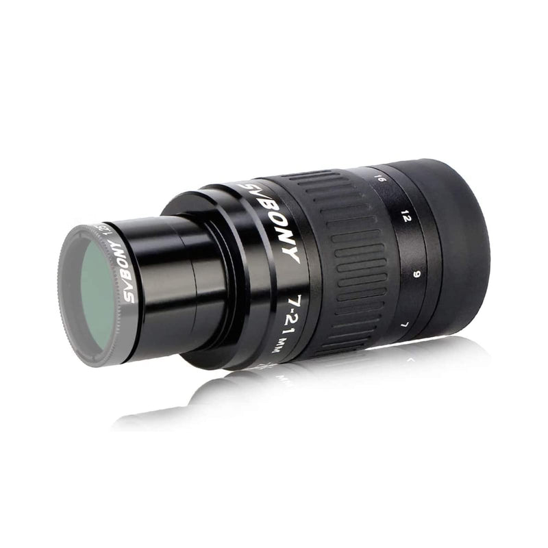 SVBONY SV135 Zoom Eyepiece, Zoom 7 to 21mm 1.25 Inch Telescope Eyepiece, 6 Element 4 Group Telescope Accessories for Astronomic Telescopes Visual 7-21mm