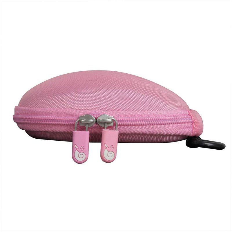 Hermitshell Hard Travel Case Fits VicTsing MM057 / HOTWEEMS D-09 / E-YOOSO / PONVIT / POLEYN 2.4G Wireless Portable Mobile Mouse Optical Mice (Only Case) (Pink) Pink
