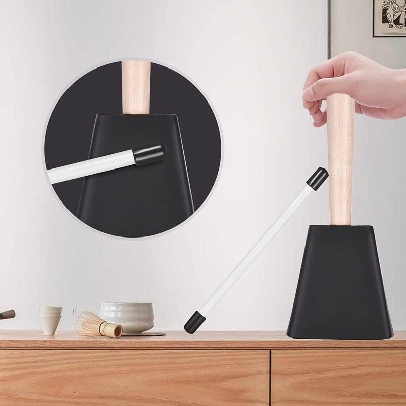 [AUSTRALIA] - Professional Metal Cowbell with Wooden Handle Mallet Percussion Instrument 