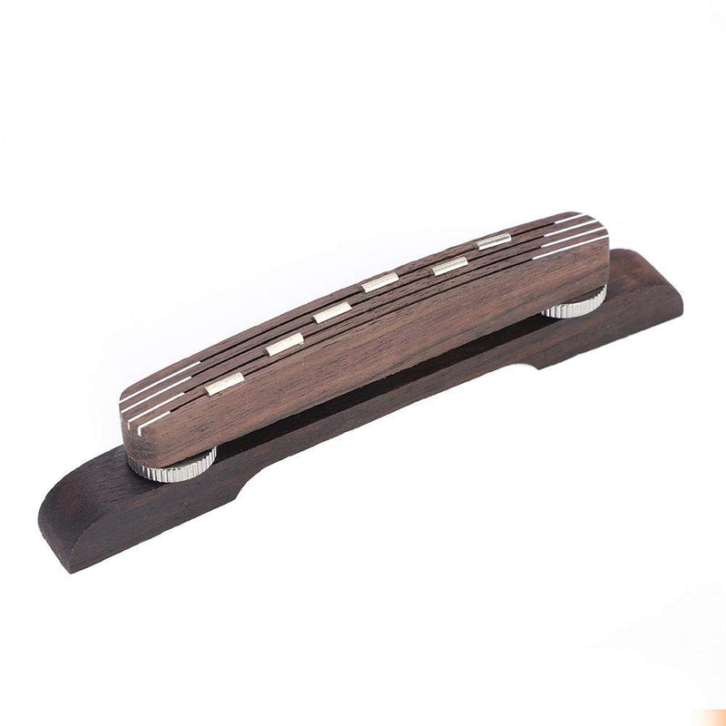 [AUSTRALIA] - Archtop Jazz Guitar Bridge, Rosewood, Adjustable 6-String Repair Part 