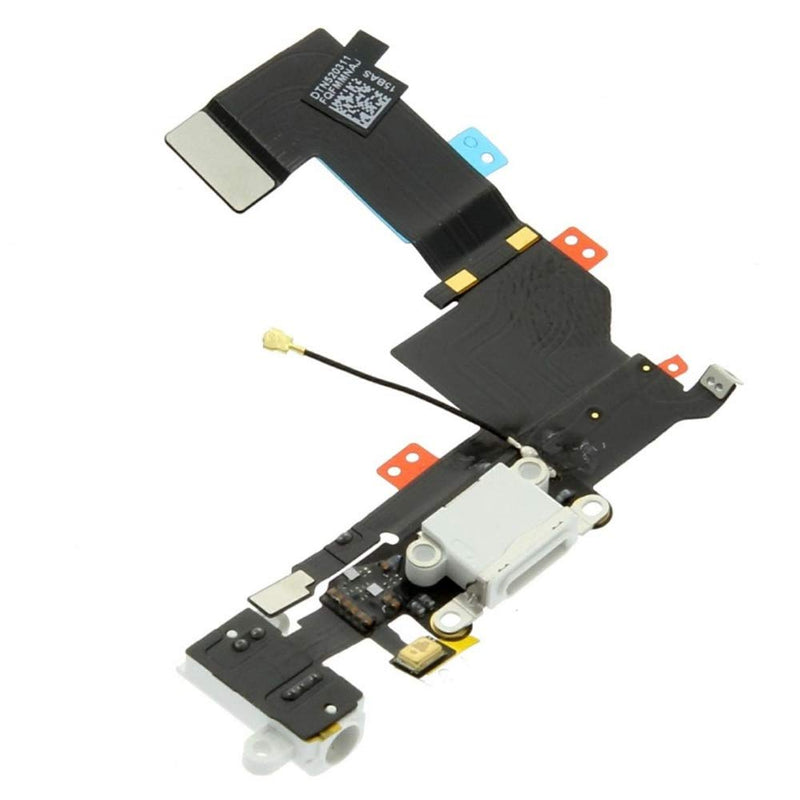 MMOBIEL Dock Connector Compatible with iPhone SE 2016 - Charging Port Flex Cable - Headphone Port/Microphone/Antenna Replacement - Incl. Screwdrivers - Black