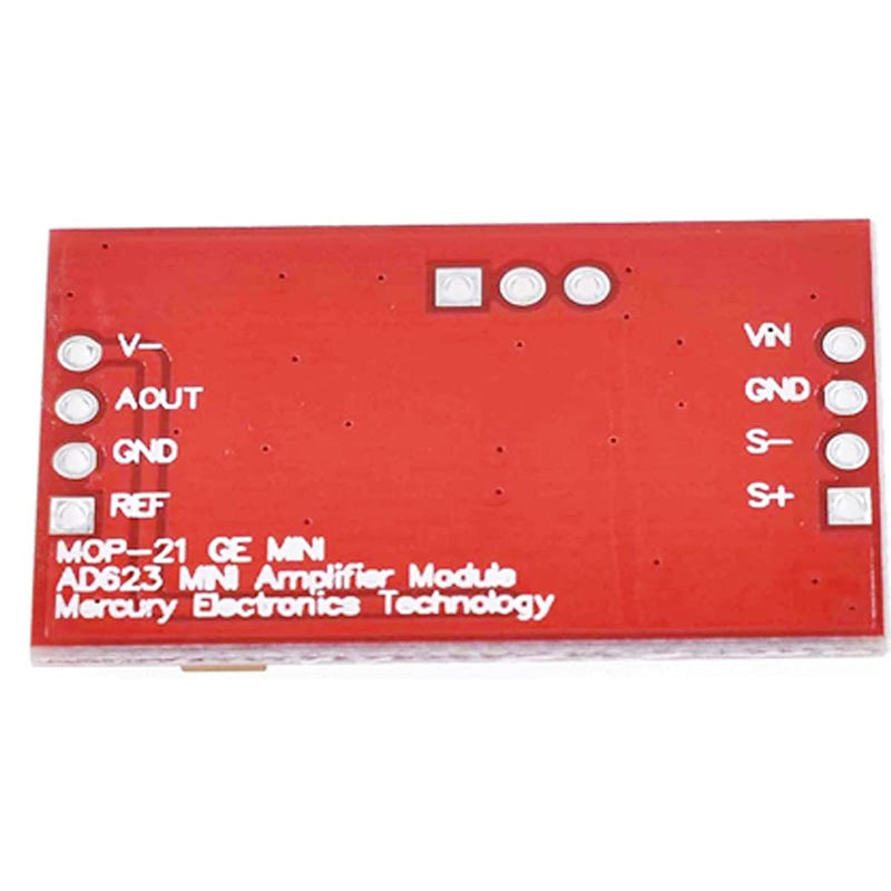 Youmile AD623 Voltage Amplifier Module Voltage Amplifier Adjustable Magnification Instrument Amplifier Module with DuPont Cable