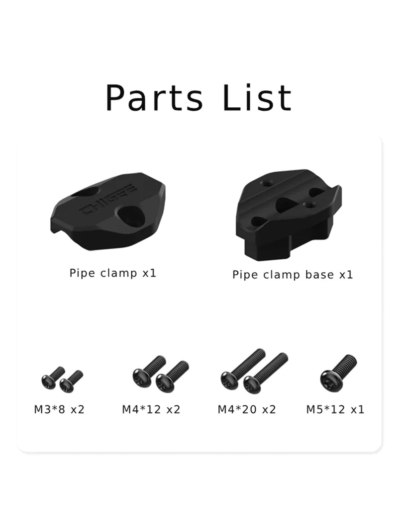 MFP0022 Crossbar Mount (Φ12~Φ16mm) for CHIGEE AIO-5 Series AIO-5 LITE AIO-5 PLAY AIO-5 PLAY