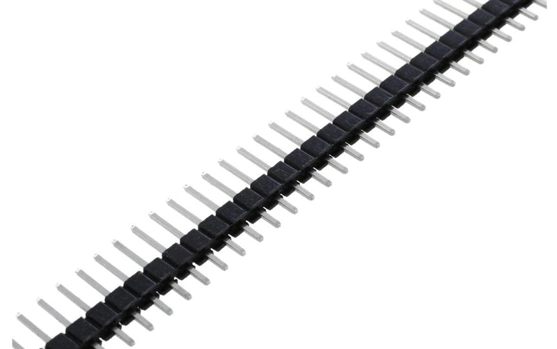 MCIGICM 10pcs Male Header Pin, 40 Pin Header Strip (2.54 mm) for Arduino Connector
