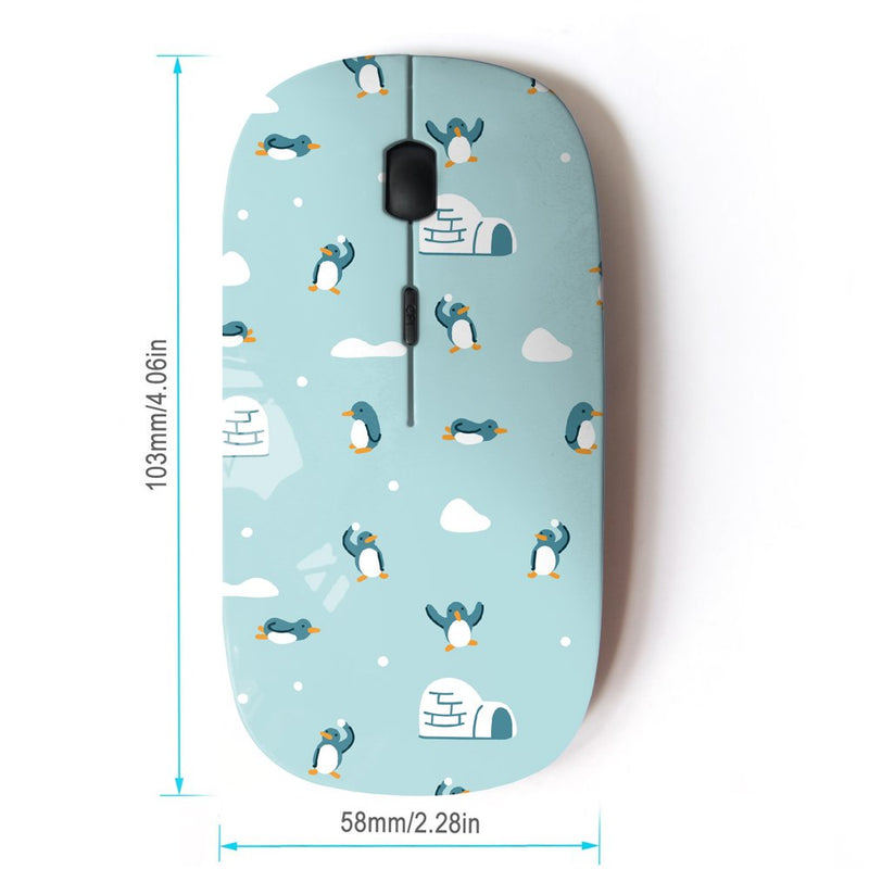 KOOLmouse [ Optical 2.4G Wireless Computer Mouse ] [ Penguin Snowball Fight ]