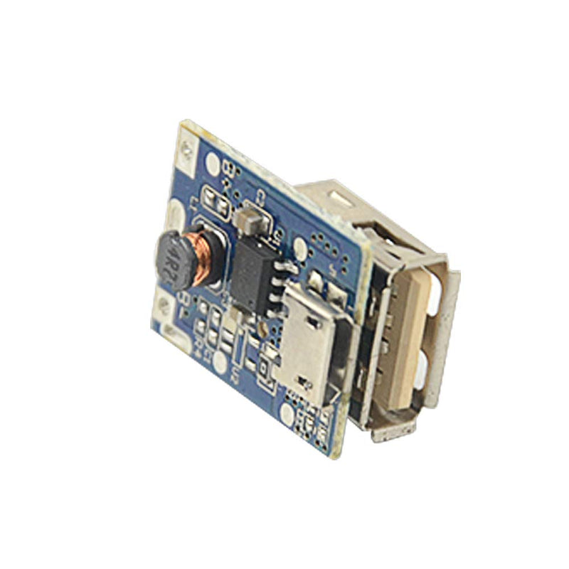 WMYCONGCONG 10 PCS 5V 1A Boost Power Supply Module Lithium Battery Charge Protection Board HT4928S DIY Charger Light Emitting Diodes Display USB and Micro Port