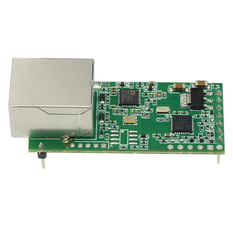 PUSR USR-TCP232-T2 Tiny Serial Ethernet Converter Module Serial UART TTL to Ethernet TCPIP Module Support DHCP and DNS (1Piece) 1Piece
