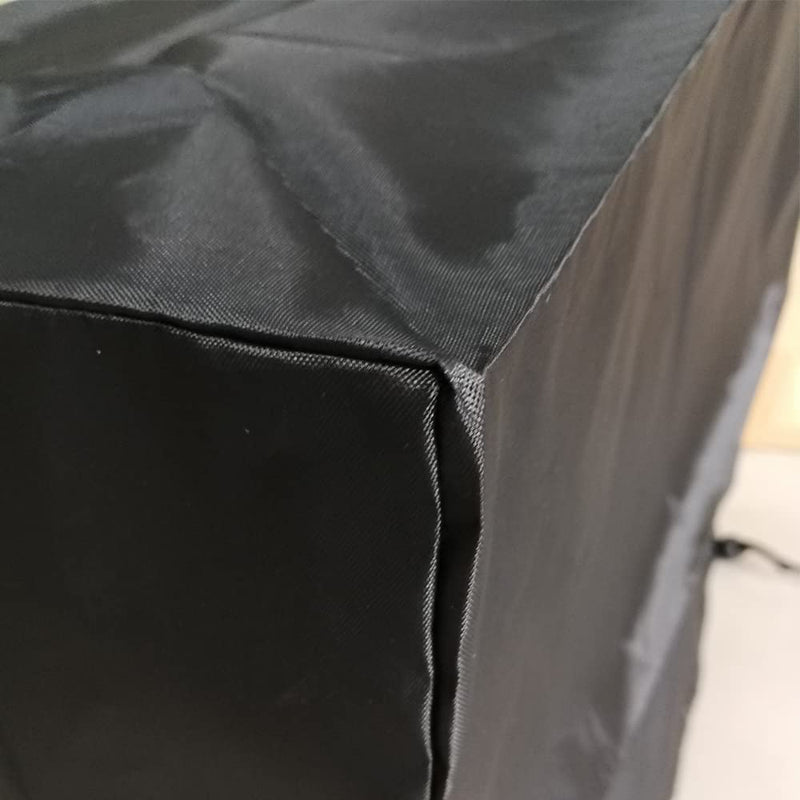 CPU Dust Cover, Computer Desktop PC Mid-Tower [Antistatic, Waterproof] Jacket Protector, PC Case, Computer Dust Cover with Adjustable Elastic Cord (8.2W x16H x20D) 8.2''W x 20''D x 16''H Black
