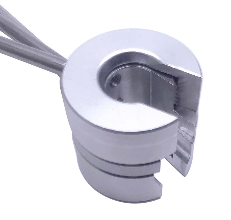 Stainless Steel Mouthpiece Puller Tool Mouthpiece Remover for Trumpet Trombone Euphonium Horn Brass Wind Instruments