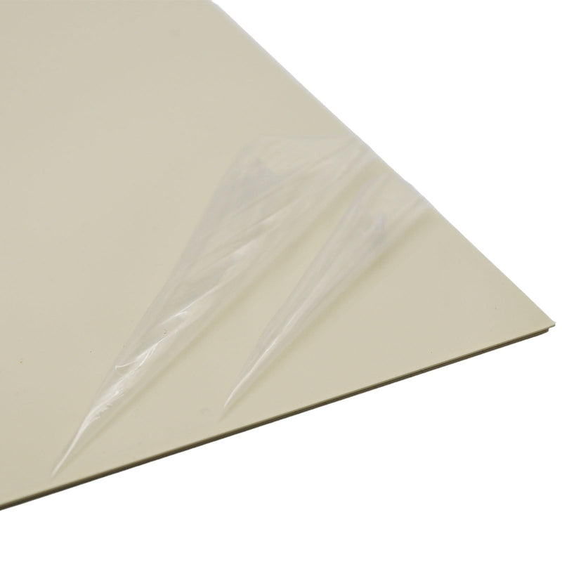 [AUSTRALIA] - 3-Ply Guitar Pickguard 24x31DIY Material Blank Pick Guard Scratch Plate Sheet for Strat Tele Electric Guitar Jazz Precision Bass (Cream) Cream 