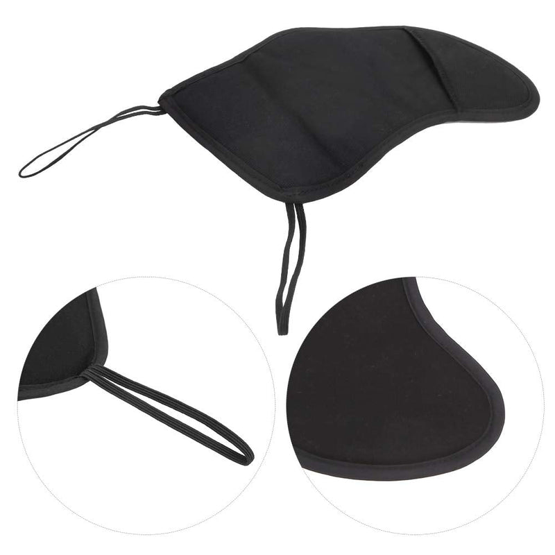 Violin Chin Rest Pad Cotton + Sponge Chin Rest Cover Protector Violin Shoulder Rest Pad Musical Instrument Accessories Suitable for 4/4 3/4 1/2 1/4 1/8 Violin