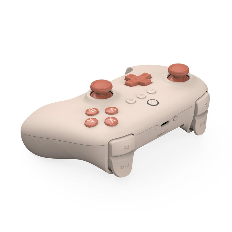 8Bitdo Ultimate C Bluetooth Controller for Switch, Ultimate Quality Bluetooth connectivity with 6-axis Motion Control and Rumble Vibration (Orange) Orange