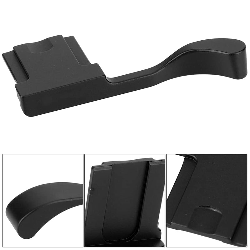 Thumb Up Grip,Aluminum Alloy Hot Shoe Thumb Up Hand Grip for X 100F, X100T, X A5, X A3, X pro2 mirrorless camera.(Black)