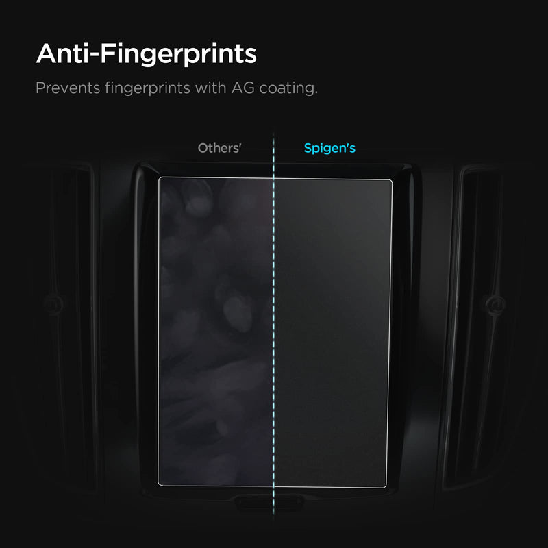 Spigen Glas.tR Anti-Glare Matte Tempered Glass Screen Protector for Volvo XC90/XC60/XC40/S90/S60/V90/V60(2016-2021) 8.7 inch Screen - 1 Pack