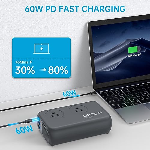 300W Pure Sine Wave Power Inverter with XT60 Conncter Cable