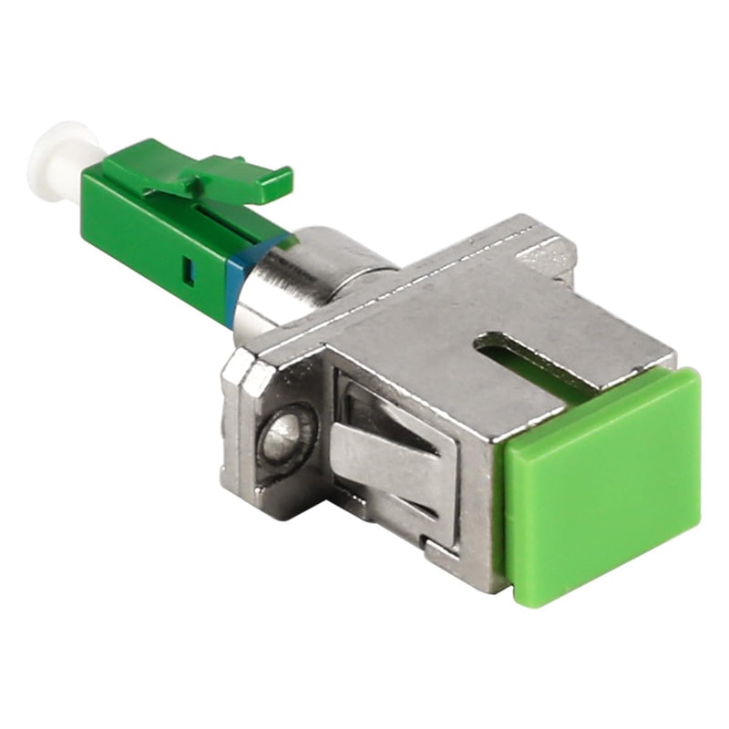 Laroal 2 Pack SC/APC Female to LC/APC Male Single Mode Fiber Optic Adapter for Long Lasting and Fast Fiber Optic Coupling in Data Center