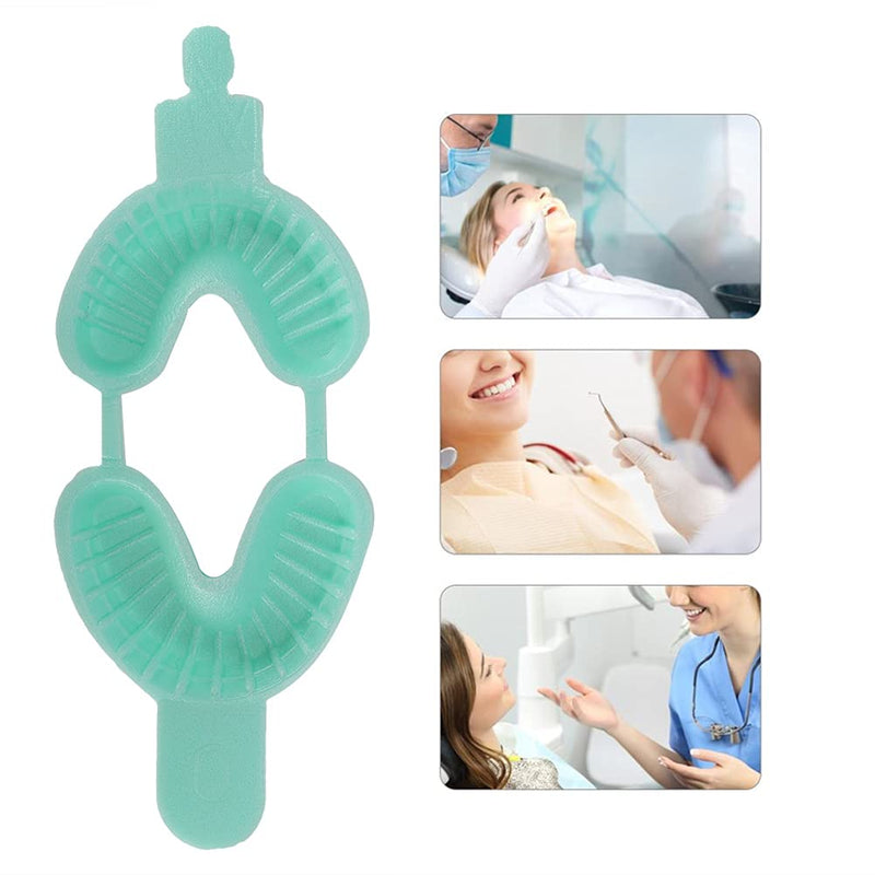 [AUSTRALIA] - Dental Tray Kit, 50pcs/Set Disposable Fluoride Trays, Double Arch Trays, Dental Aids, Dental Tray Accessories(S) S 