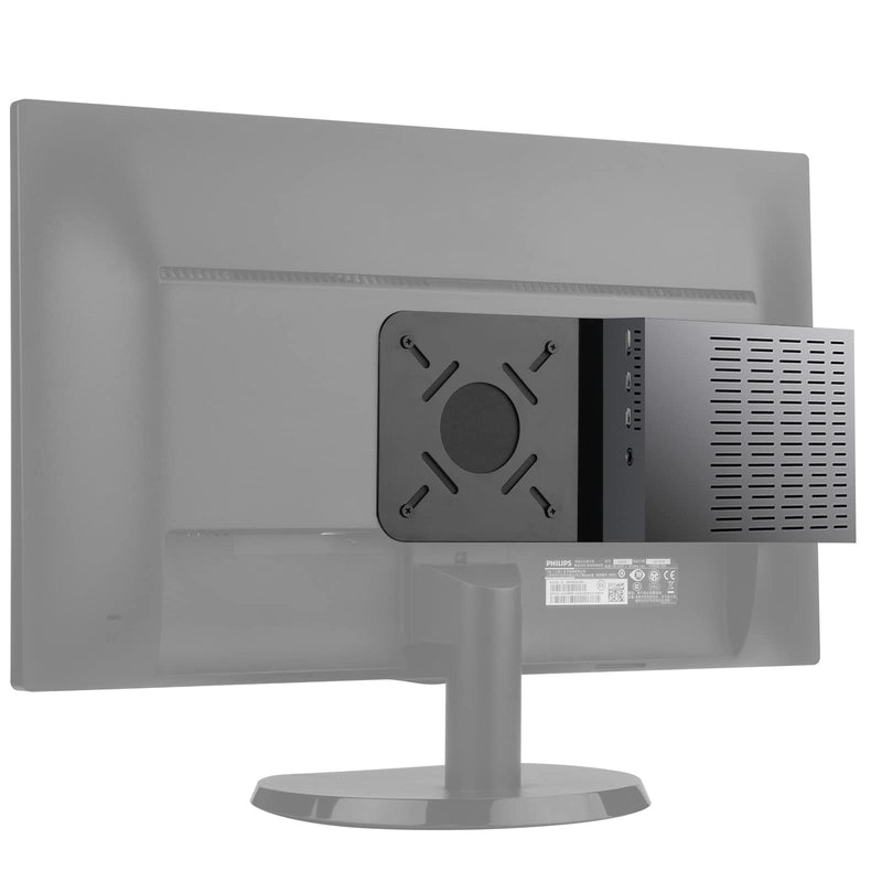 Metal VESA Mount Bracket, 35/75/100mm for Intel NUC Mini PC | VESA Monitor Arm Extension Plate, 35x75mm 75x75mm 100x100mm Patterns, Holder Only