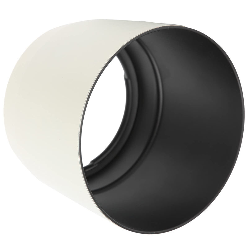 [AUSTRALIA] - Zyyini Lens Hood, ET-83C ABS White Reversible Camera Lens Shade Digital SLR Camera Lens Sun Shade,for EF 100-400mm f/4.5-5.6L is USM Lens 