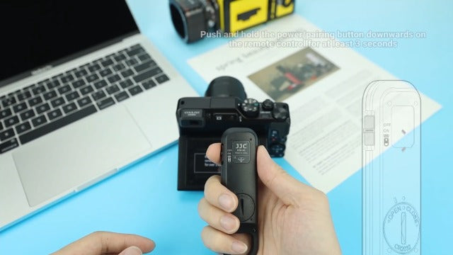 JJC Wireless Bluetooth Remote Control for Nikon, Replaces Nikon ML-L7 For Select Nikon Cameras