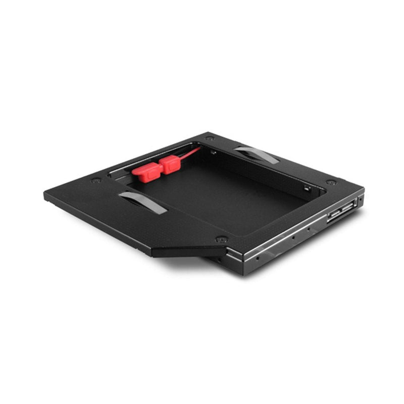 Vantec SSD/HDD Aluminum Caddy for 12.7mm ODD Laptop Drive Bay (MRK-HC127A-BK) 12.7mm ODD laptop HDD caddy Enclosure
