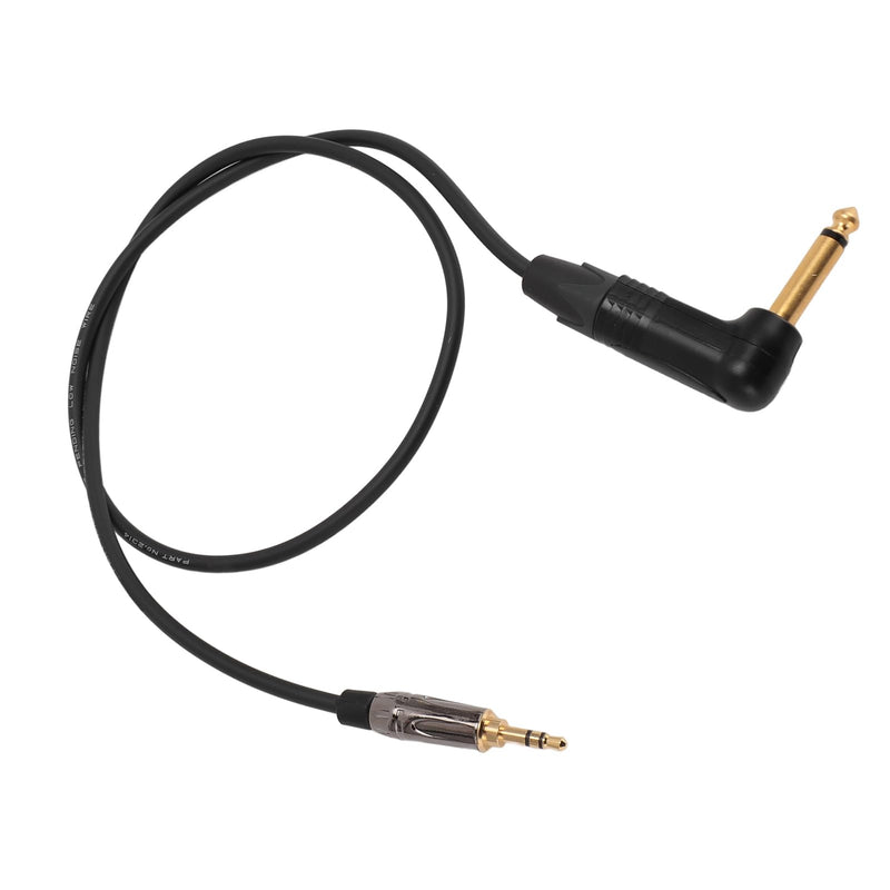 VBESTLIFE Guitar System Cable for G3 G4, 3.5mm to 6.35mm Jack Right Angle to Straight Electric Instrument Cable, 75cm, VBESTLIFEtu4afg0x17