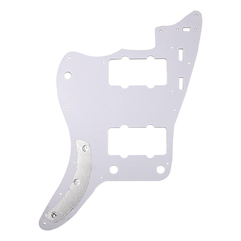 [AUSTRALIA] - 1Pcs Yootones 65 60s Vintage Pickguard Guitar Scratch Plate w/Screws Compatible with American/Mexican Made Vintage Style Jazzmaster Pickguard Replacement (4Ply Red Tortoise Shell) 4Ply Red Tortoise Shell 