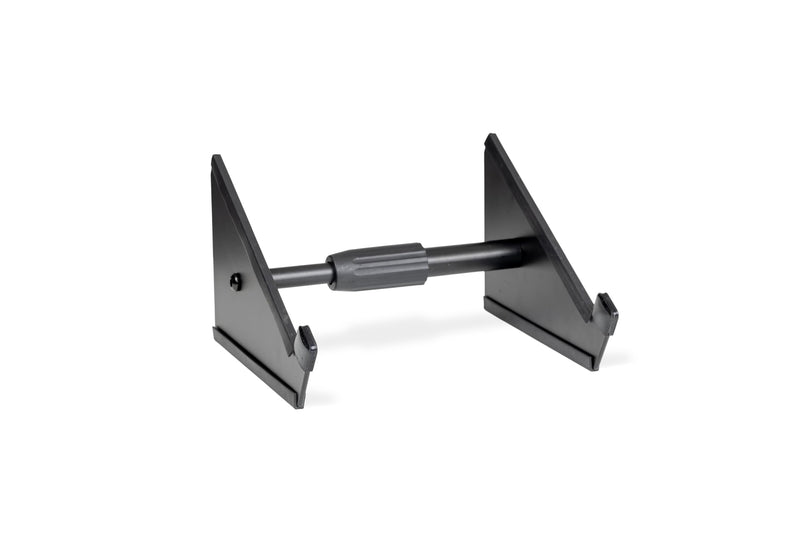 Headliner Adjustable Steel Desktop Production Stand (Small); Fits Small Synths, Samplers, Effects Modules, Drum Machines and more Music Production Gear for your Studio Single Tier Small