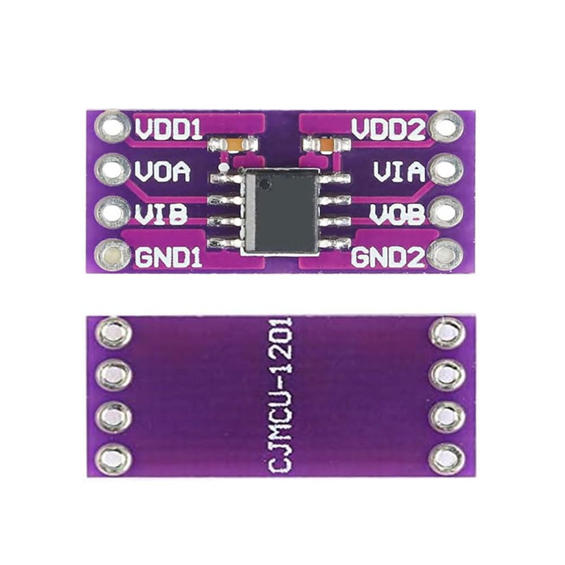 [AUSTRALIA] - ADUM1201 Dual Channel Digital Magnetic Insulator, ADUM1201 Serial Digital Isolator Module Magnetic Isolation SPI CAN Bus Transceiver Signal Isolation (Long) Pack of 5 