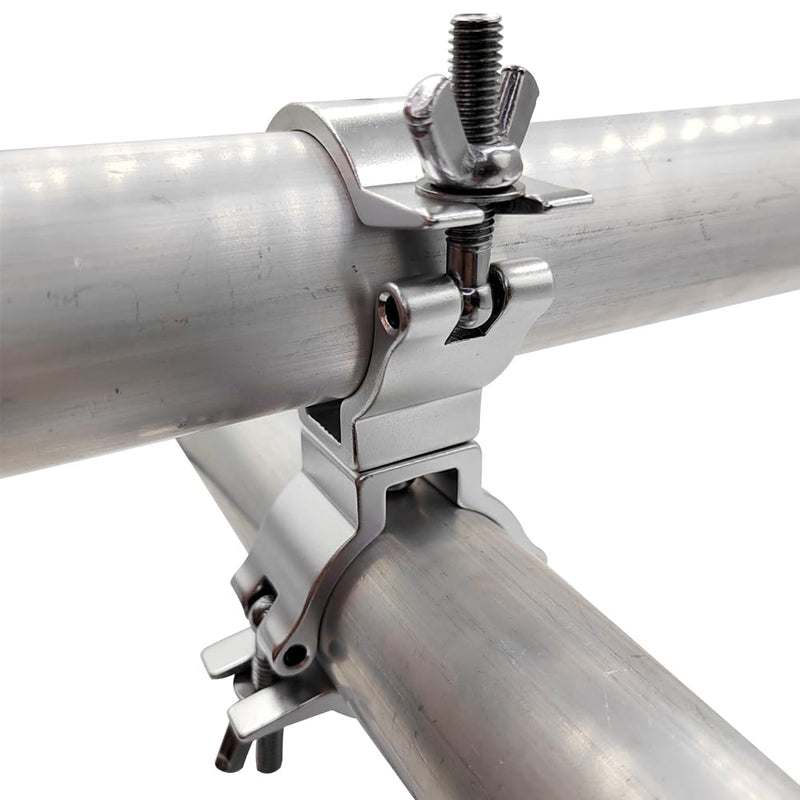 [AUSTRALIA] - 2Inch Lighting Truss Swivel Coupler Clamp Aluminum Alloy Stage Light Clamp Heavy Duty 220Lbs Fit Pipe 48-51mm/1.89-2 Inch F34 