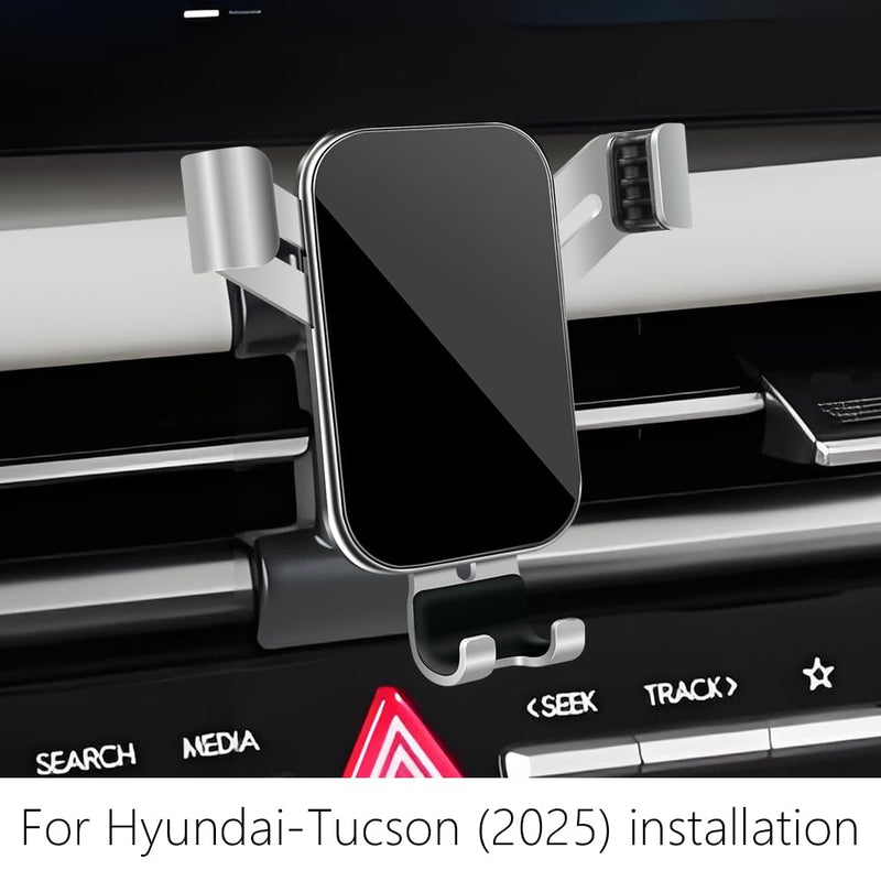 Car Phone Holder for Hyundai Tucson 2025 2026 and Hyundai Santa Cruz 2025 2026 Auto Interior Accessories Best Cell Phones Mount Cellphone Mobile Cradle Charging Navigation Bracket Screen Stand