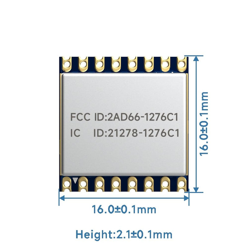 LoRa sx1276 Networking Transceivers LoRa1276-C1 915 Mhz x2 PCS | Compatible with RFM95W LoRa RF Chip Module