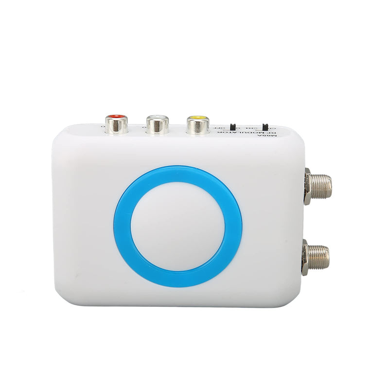 Generic RF Modulator, Professional HD VHF Demodulator Converter with AV Output and RF Output, for CATV System NTSC TV Format