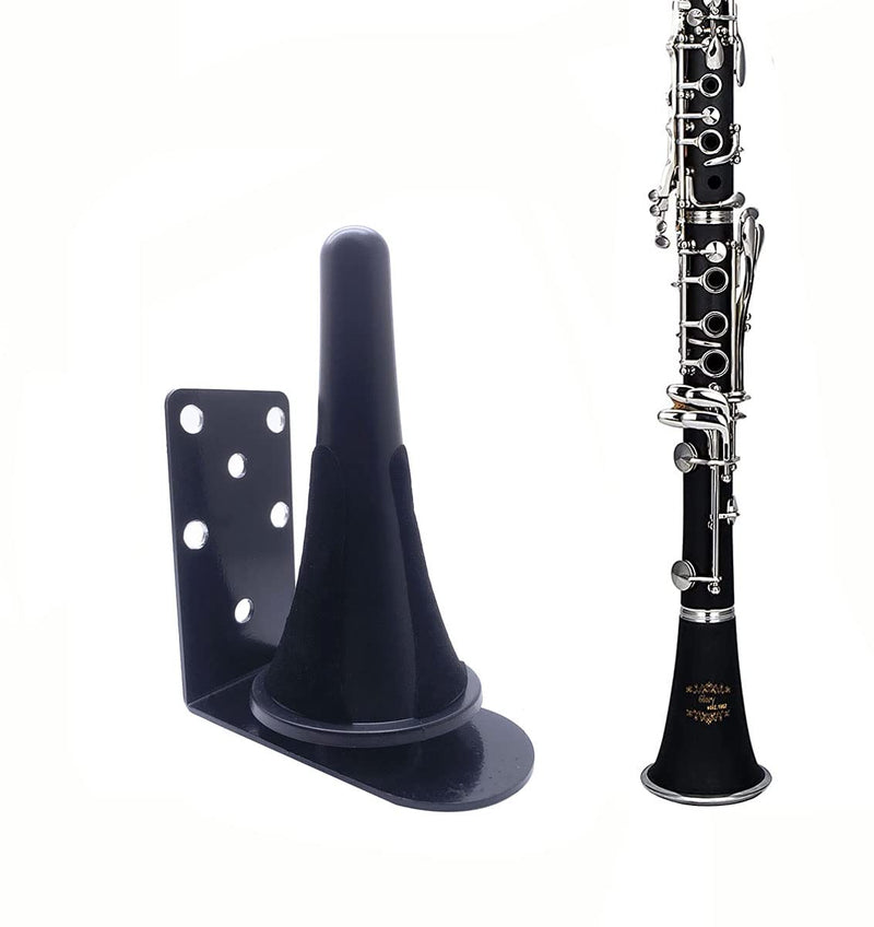 1Pcs Wall-mounted Clarinet Stand Holder Wind Instrument Accessory Home or Studio Wall Display