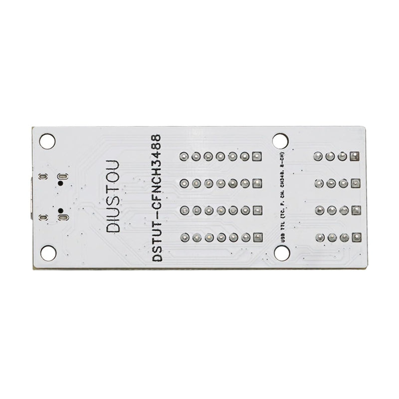 USB to TTL 8-Way Serial CH348 Independent Control Chip Serial Adapter Interface Converter Port USB to UART 8-Way TTL Serial Port COM Work independently Without Interfering