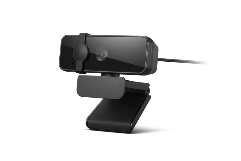 [AUSTRALIA] - Lenovo HD 1080p Webcam (300 FHD)- Black w/ 95° Wide Angle, 360° Rotation Pan & Tilt, Dual Microphones, Privacy Shutter 300 FHD 