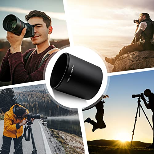 77mmx78mmm Metal Lens Hood for Tele Lens with 77mm Filter Thread