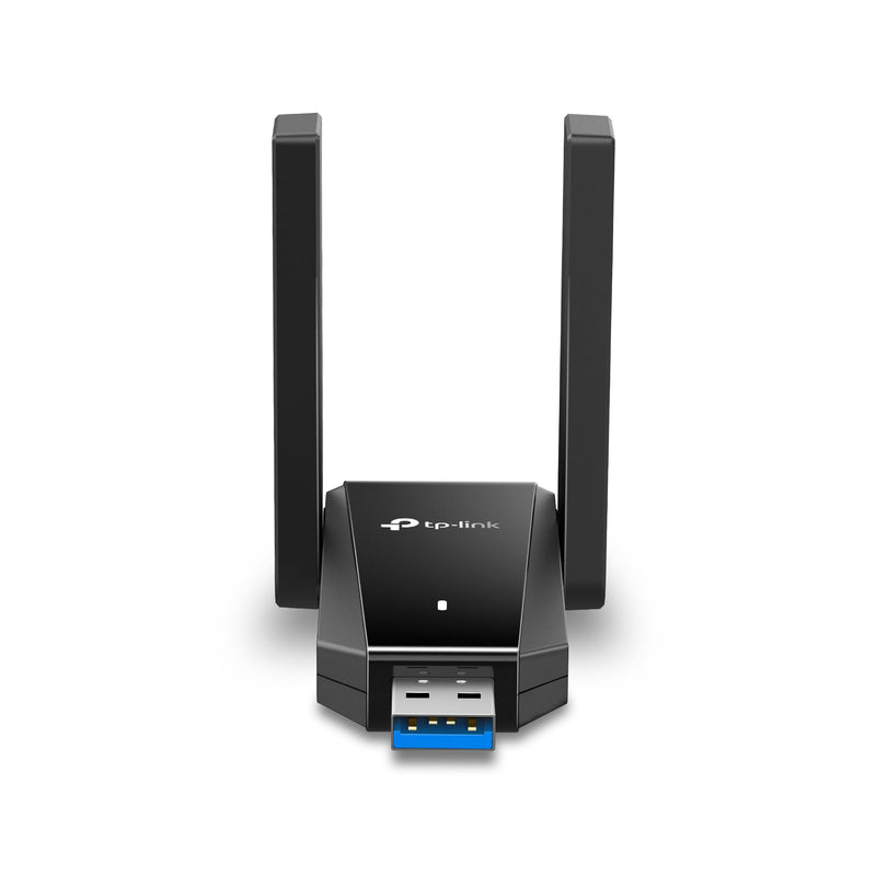 [AUSTRALIA] - TP-Link USB 3.0 WiFi Adapter for Desktop PC (Archer TX30U Plus)-AX1800 WiFi 6 Dual-Band Plug and Play Wireless Network Adapter with 2.4GHz, 5GHz, 2×High Gain Antenna, WPA3, Supports Windows 11/10 AX1800, WiFi 6 
