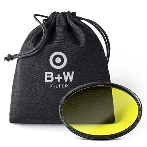 B+W 67mm Basic Black & White (Yellow) MRC 022M Glass Filter