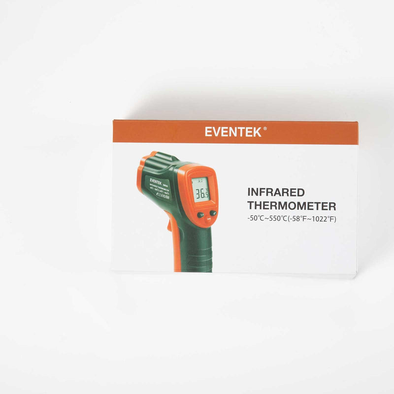 Eventek Infrared Thermometer Gun -50 ° C ~ 600 ° C (-58 ° F ~ 1112 ° F), Non-Contact Laser Thermometer Gun for Cooking, Pizza Oven, Fridge, Temperature Gun with Adjustable Emissivity(NOT for Humans) Red -50°C~600°C (-58℉~1112℉)
