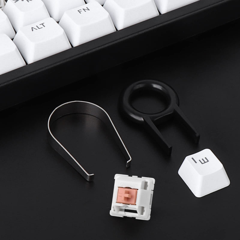 RUNJRX MMD Holy Panda 62g Spring Switch for Mechanical Keyboard MMD Panda Switch 70PCS 3pin
