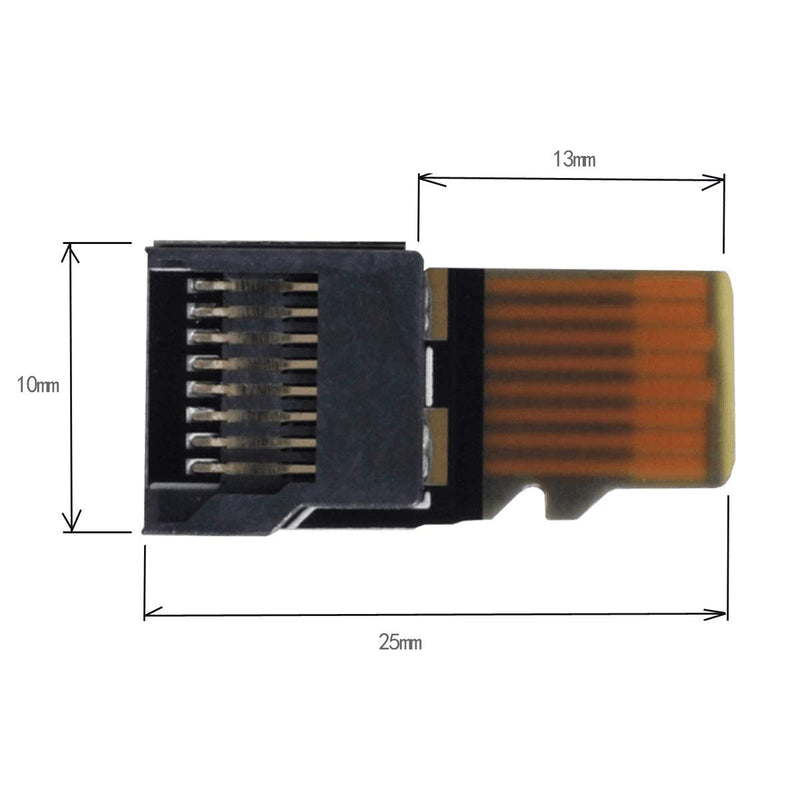 Xiwai 5pcs/lot Micro SD TF Memory Card Kit Male to Female Extension Adapter Extender Test Tools PCBA Reader for Car GPS Phone