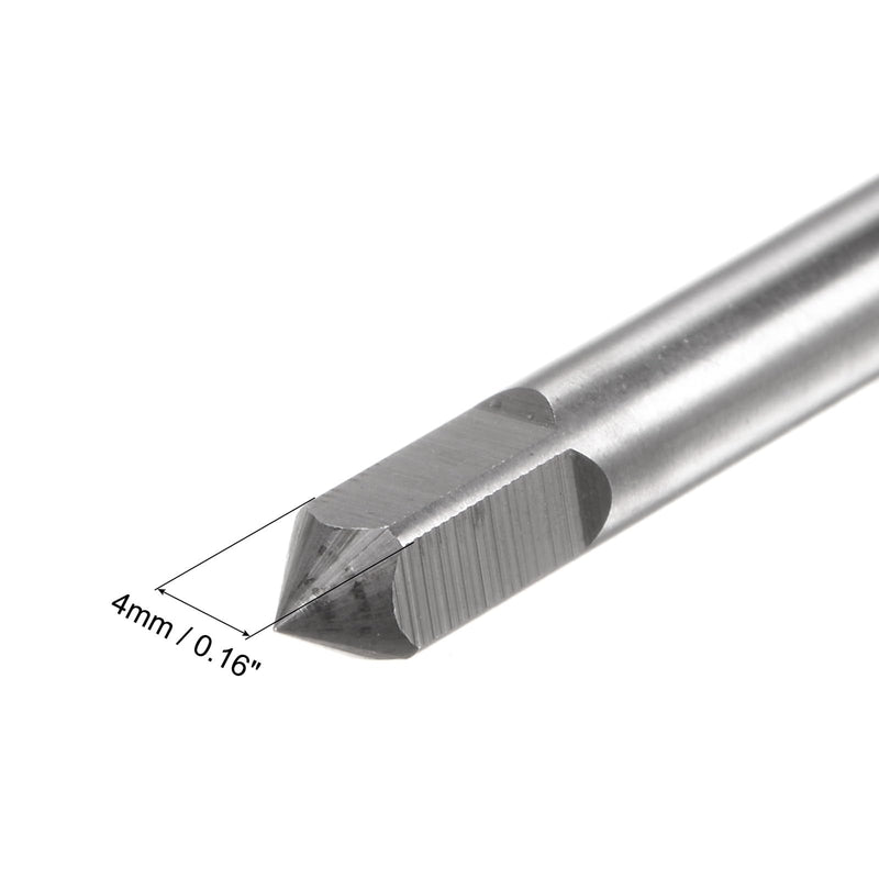 QUARKZMAN Metric Tap M5 x 0.8 H2 120 mm Extra Long Straight Flute Thread Cutting Machine Tap Thread Cutting Tool M5 x 0,8 x 120mm