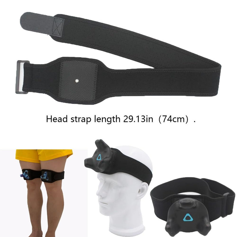 HTC Vive Full Body trackers Belt, trackers Fixed Belt, for Virtual Reality, Tundra Tracker Straps,1 Belt, 2 Bowl Straps, 2 Thigh Straps.