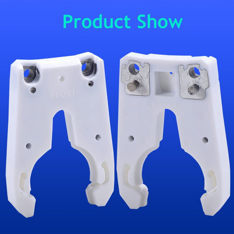HOZLY 5pcs/lot ISO30 Tool Holder Clamp Iron + ABS Flame Resistant Rubber Claw 5