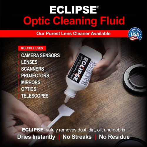 Photographic Solutions Digital Survival Kit - Type-2 (17mm) Sensor Swabs, PEC-PAD Photo Wipes, E-Wipe Packet, Eclipse Optic Cleaning Fluid - Camera Cleaning Kit with Travel Bag Type-2 (17mm)