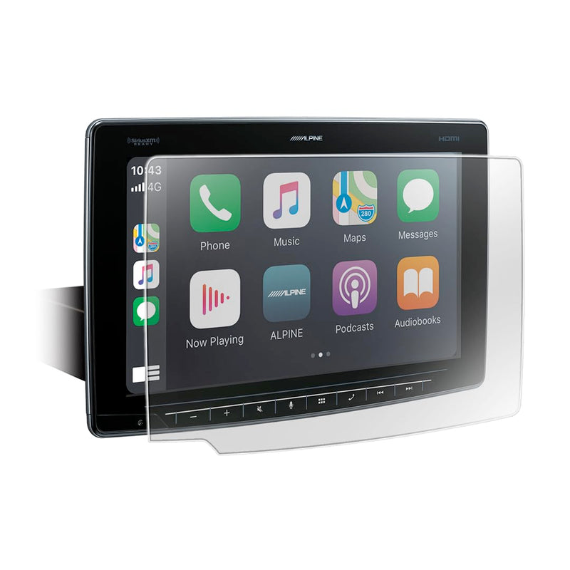Alpine KAE-HF11DA Anti-Reflective Screen Protector for iLX-F511 | Fits head unit touchscreen, reduces glare and fingerprints, precise cut, easy bubble-free application