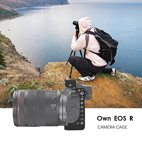 EOS R Camera Cage, EOS R Cage for Canon EOS R Camera Case Camera Rig Cold Shoe