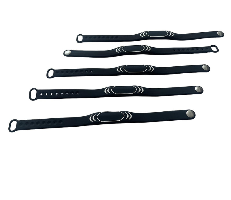 10 Pcs NFC Tag Wristband RFID 125KHz Inductive ID Wristband RFID Wristband Waterproof Access Management