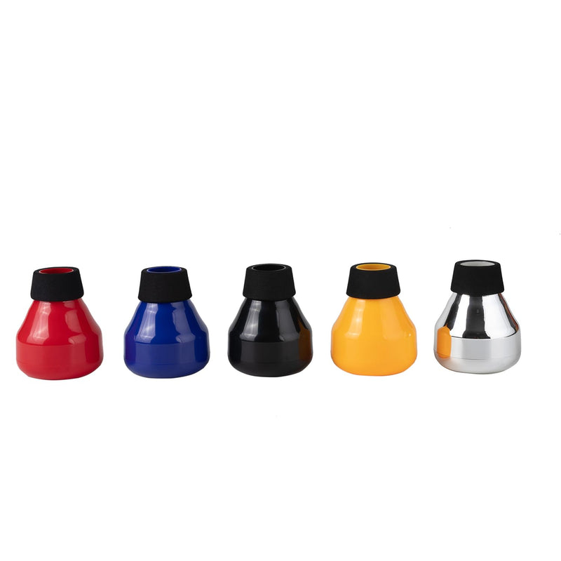 ZOE Mini Trumpet Mute, Trumpet Straight Mutes, Lightweight Practice Trumpet Mute Silencer (Red) Red